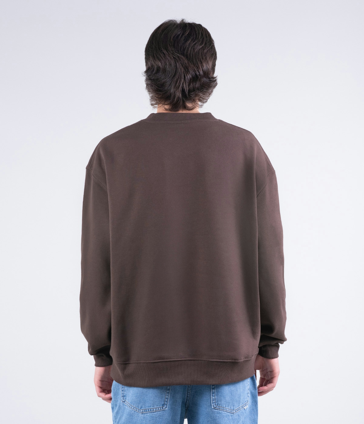 Streetworld Genser Streetworld Classic Crewneck Brown 2