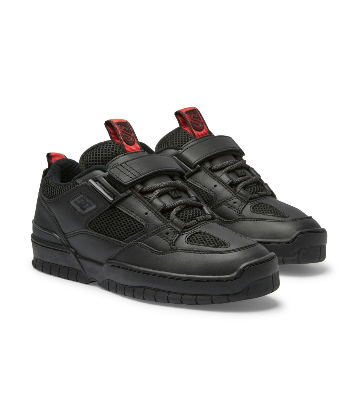 DC Shoes JS 1 Shoes Black/Red 1
