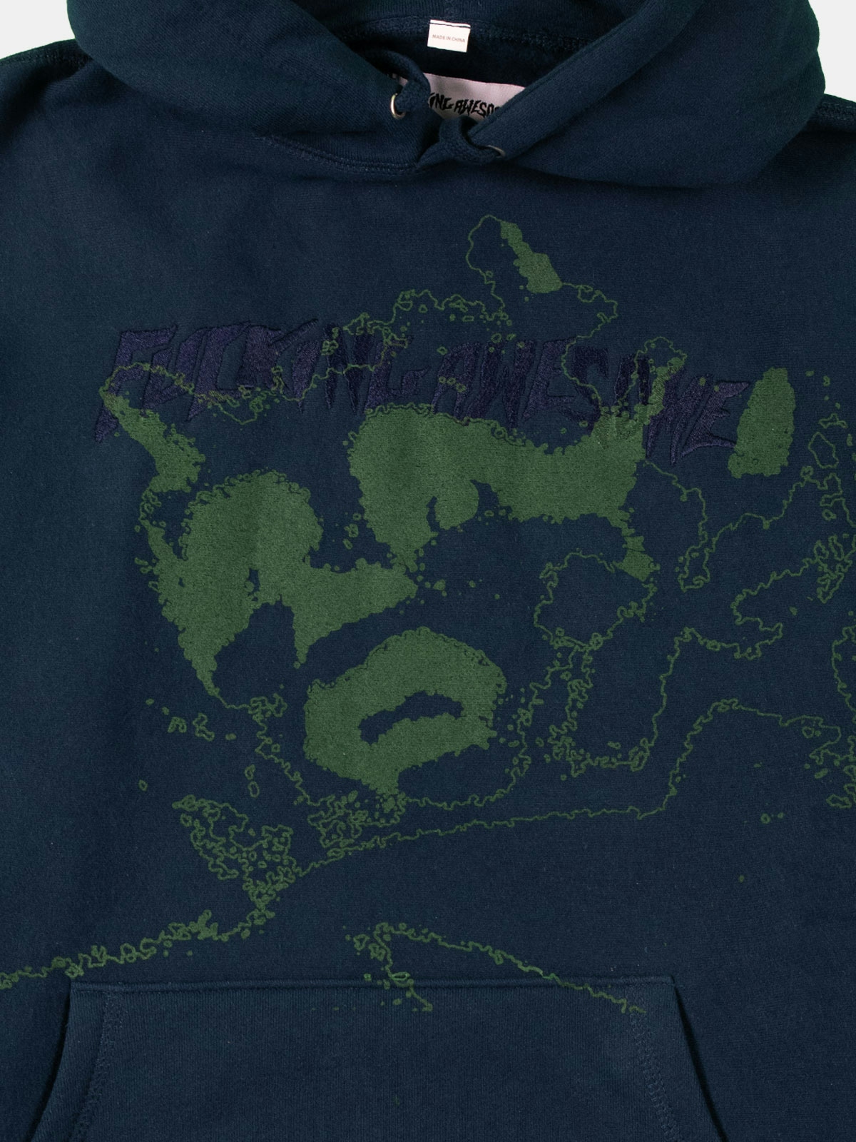 Fucking Awesome King Of Ghouls Hoodie Navy 2