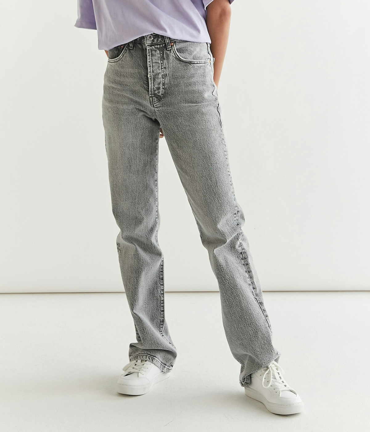 Woodbird Jeans Maria Ash Grey Grey 1