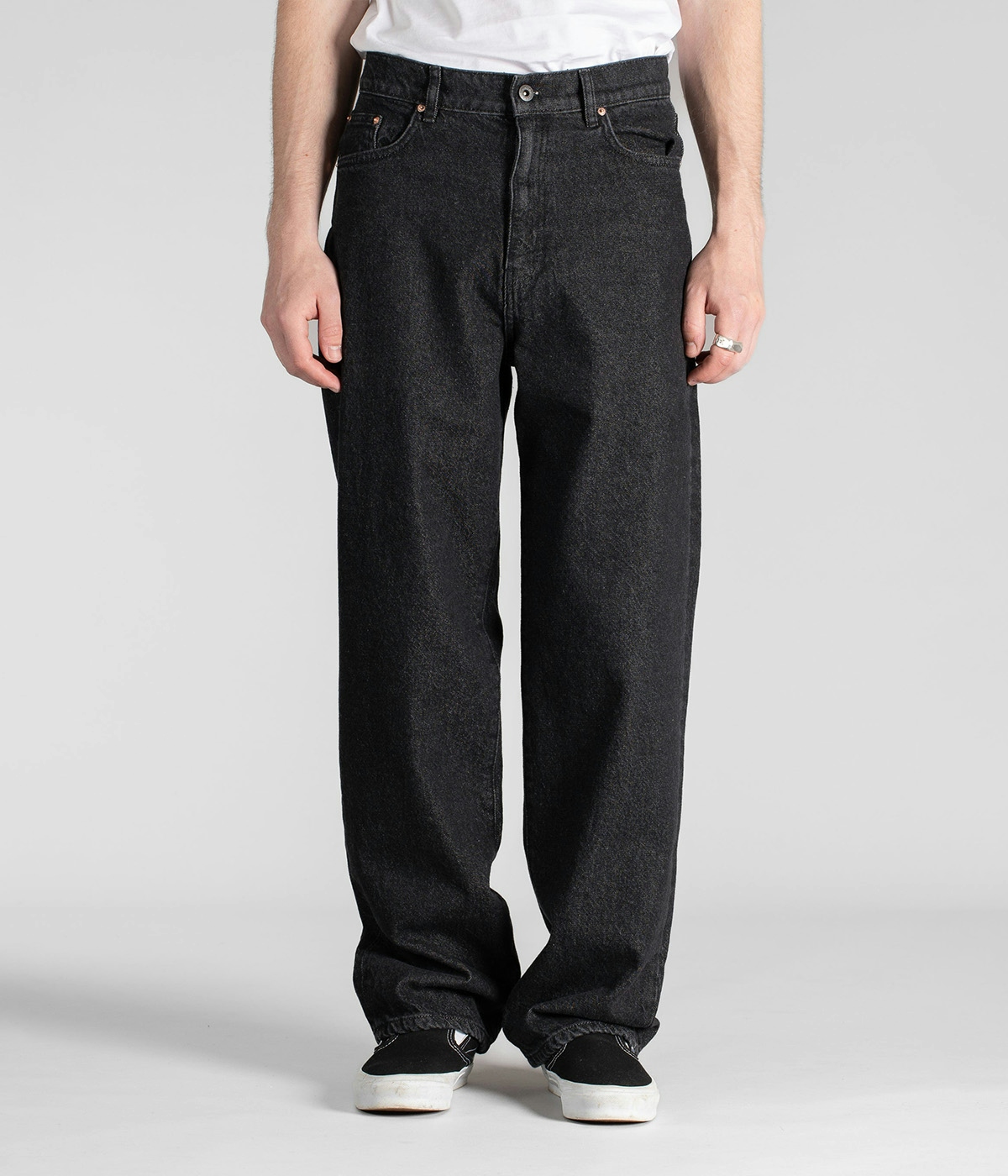 Stan Ray Jeans Wide 5 Charcoal denim