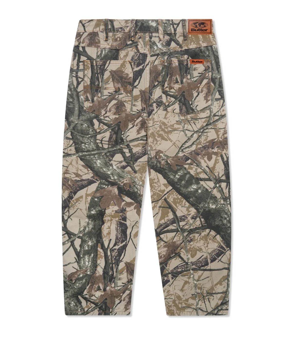 Butter Goods Jeans Foliage Camo Denim Tan 3