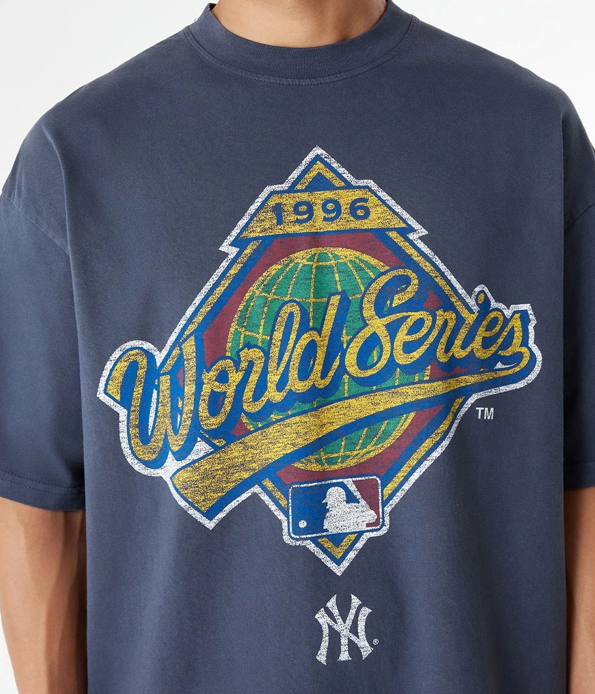 New Era T-shirt New York Yankees Oversized Essential Navy 3