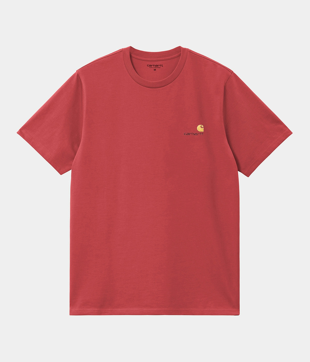 Carhartt T-shirt S/S American Script Tuscany 4