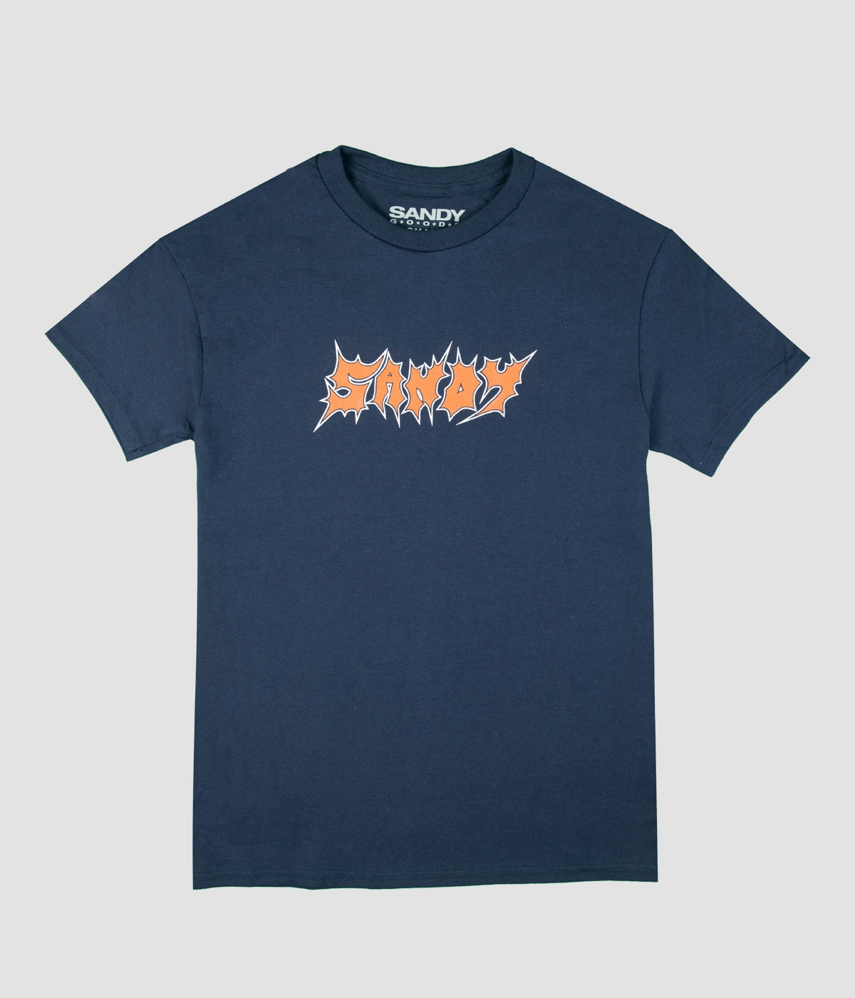 Sandy Goods T-skjorte Spike Navy 3