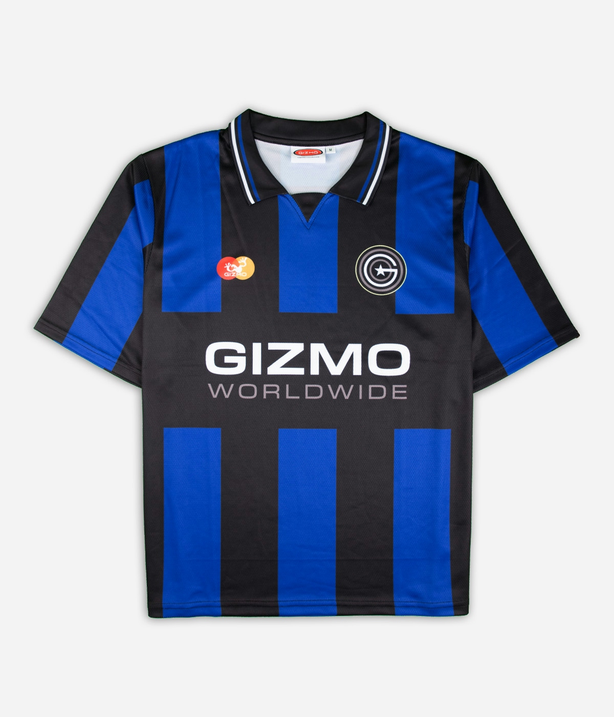 Gizmo Gizmo Soccer Jersey Striped Blue