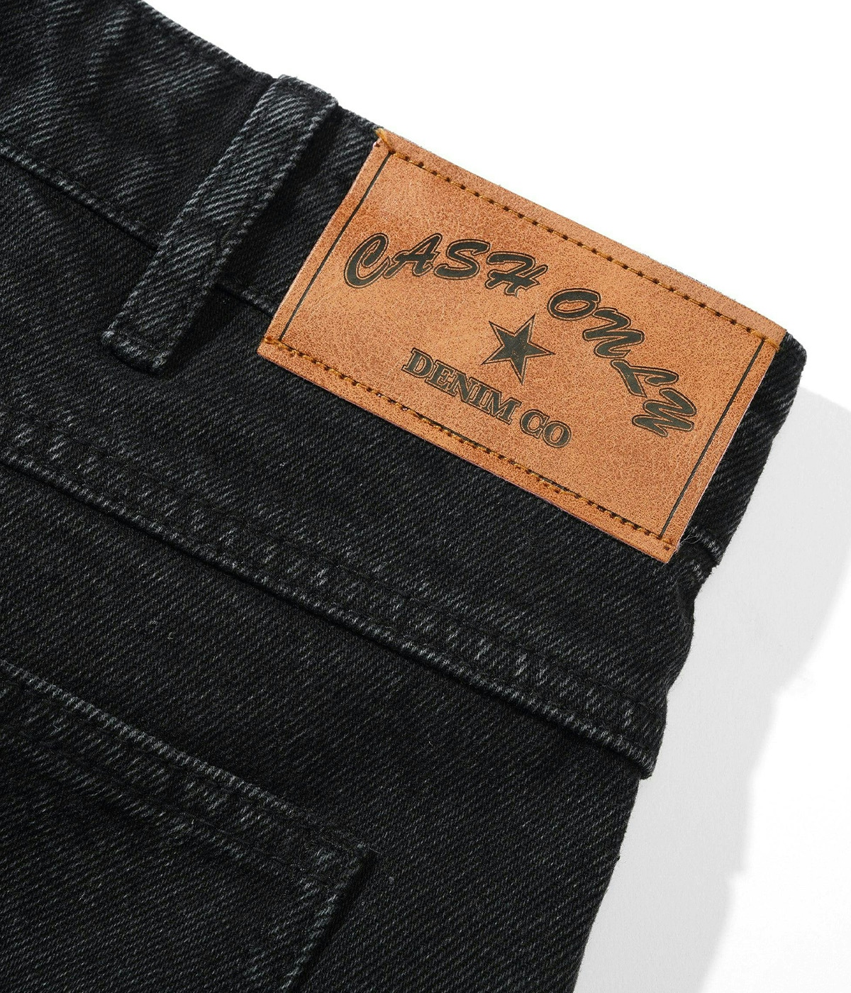 Cash Only Jeans Bone Denim Black 4