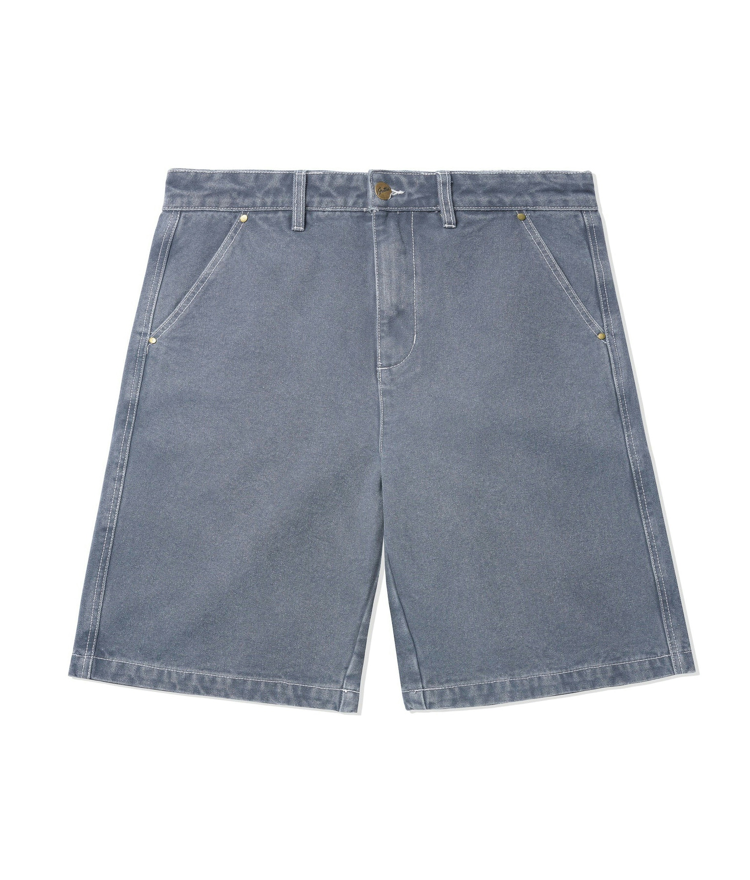 Butter Goods Work Shorts Washed Slate 1
