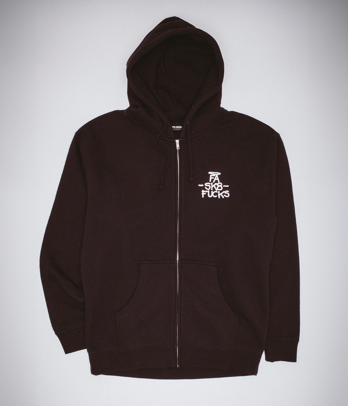 Fucking Awesome Zip Hoodie SK8 Fucks Black