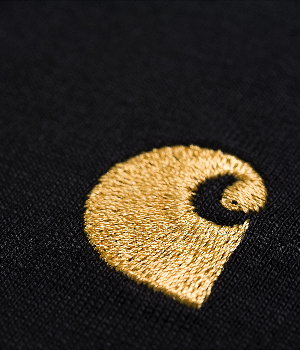 Carhartt T-shirt S/S Chase Black/Gold 2