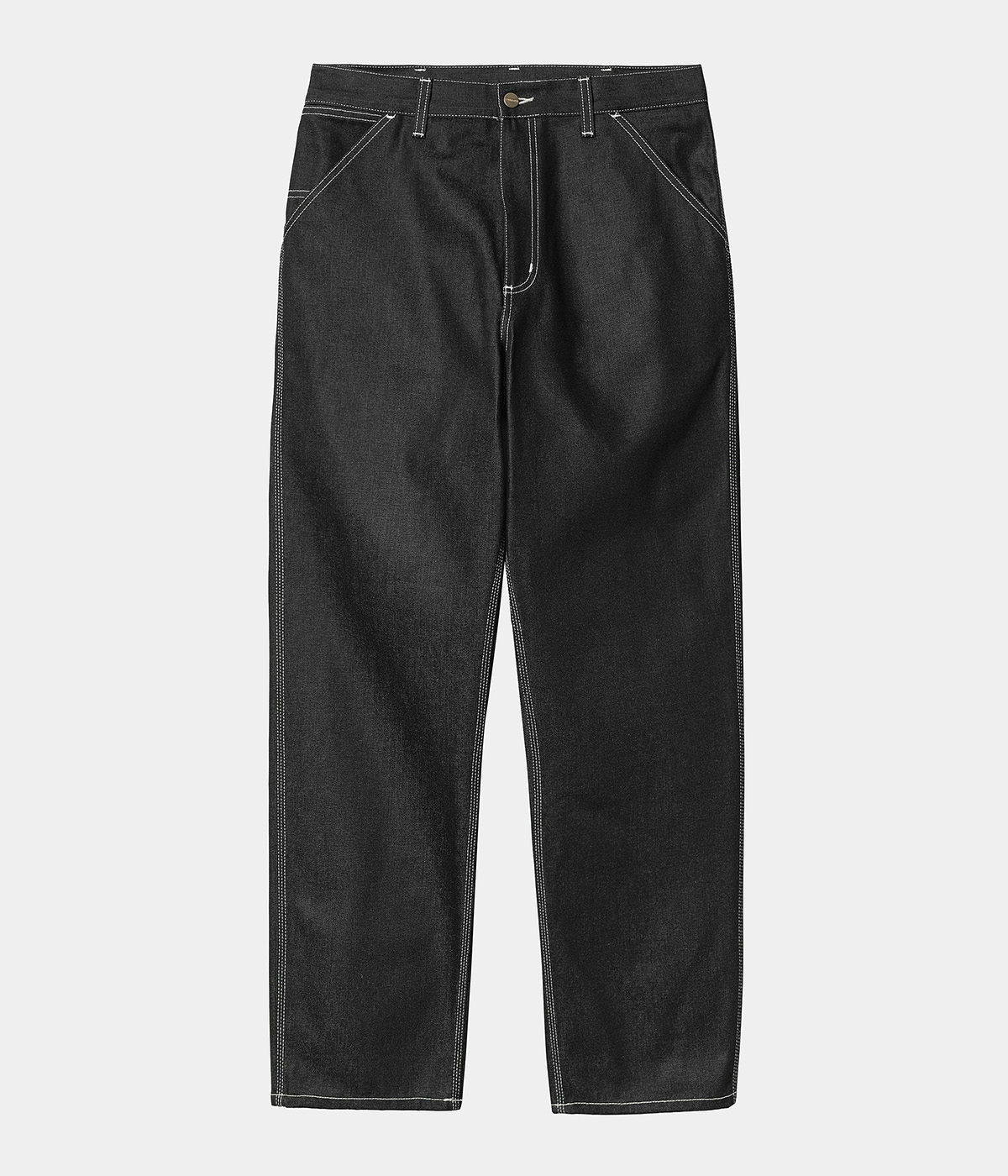 Carhartt Pants Simple Black rigid 4