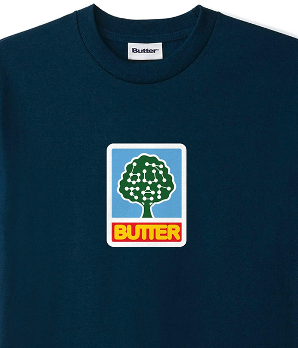 Butter Goods T-shirt Growth Navy 2