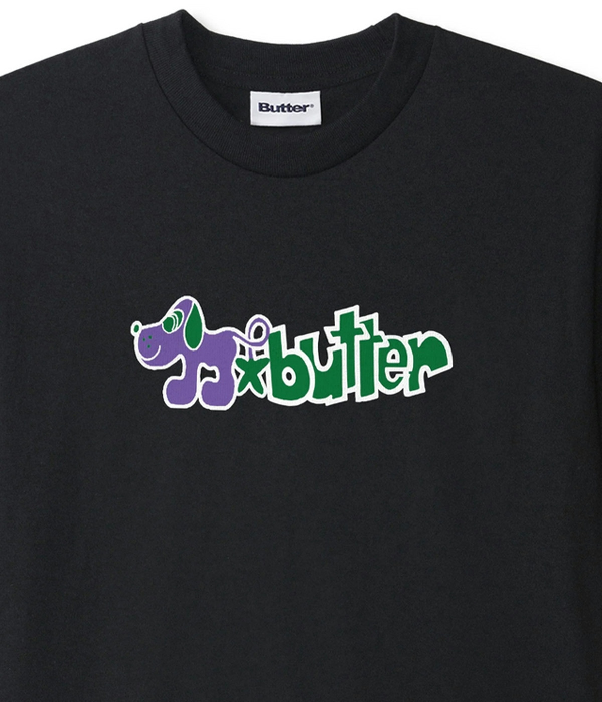 Butter Goods T-shirt Pooch Black 2