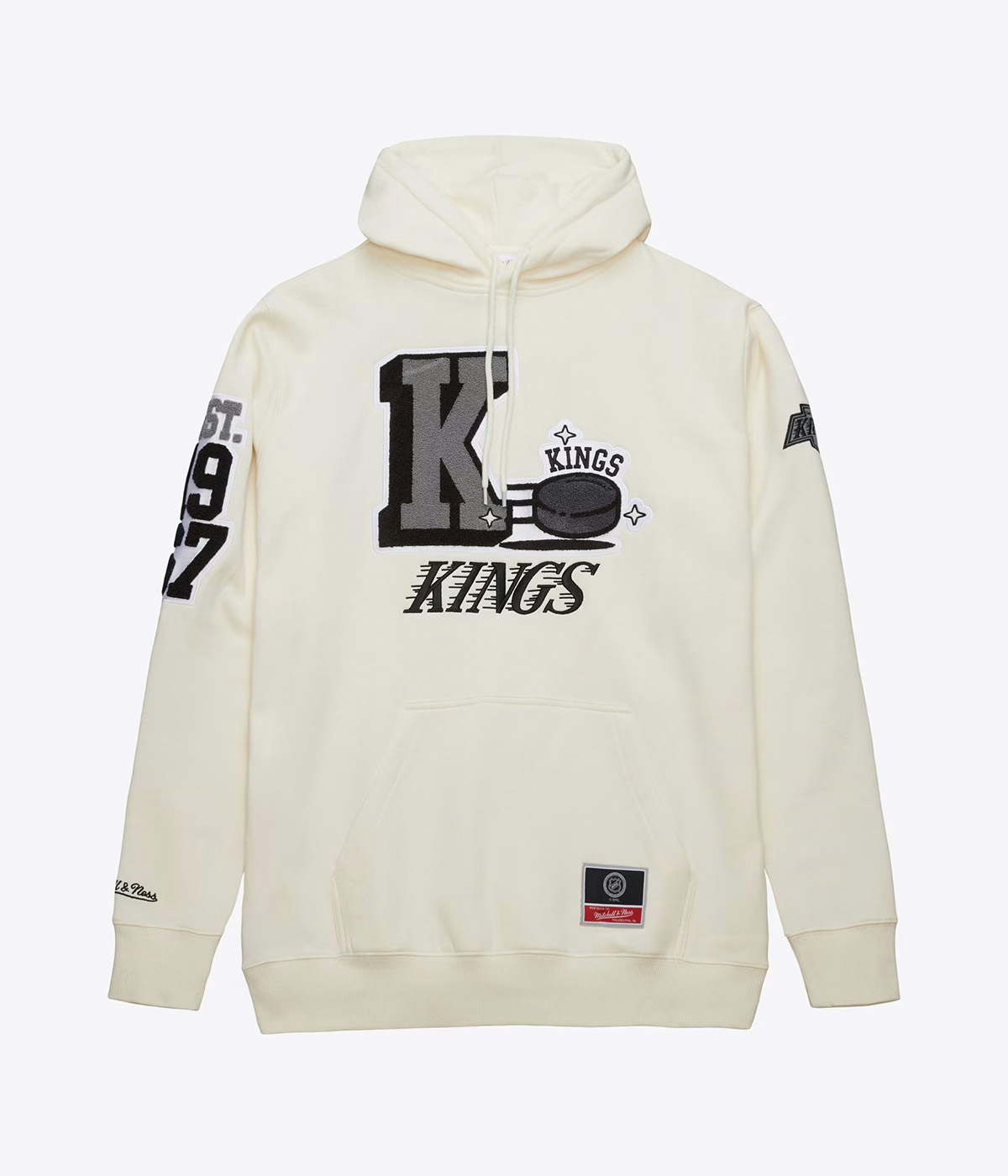 Mitchell & Ness Hoodie Swagger - Los Angeles Kings Cream 1