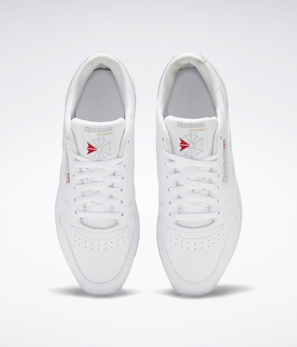 Reebok Shoes CLASSIC LEATHER White/White/Grey 6