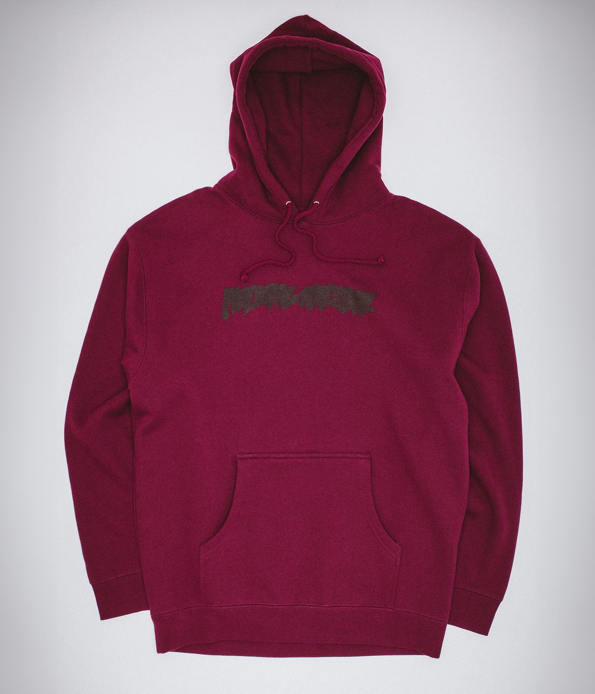 Fucking Awesome Hoodie Ink Trap Stamp Maroon