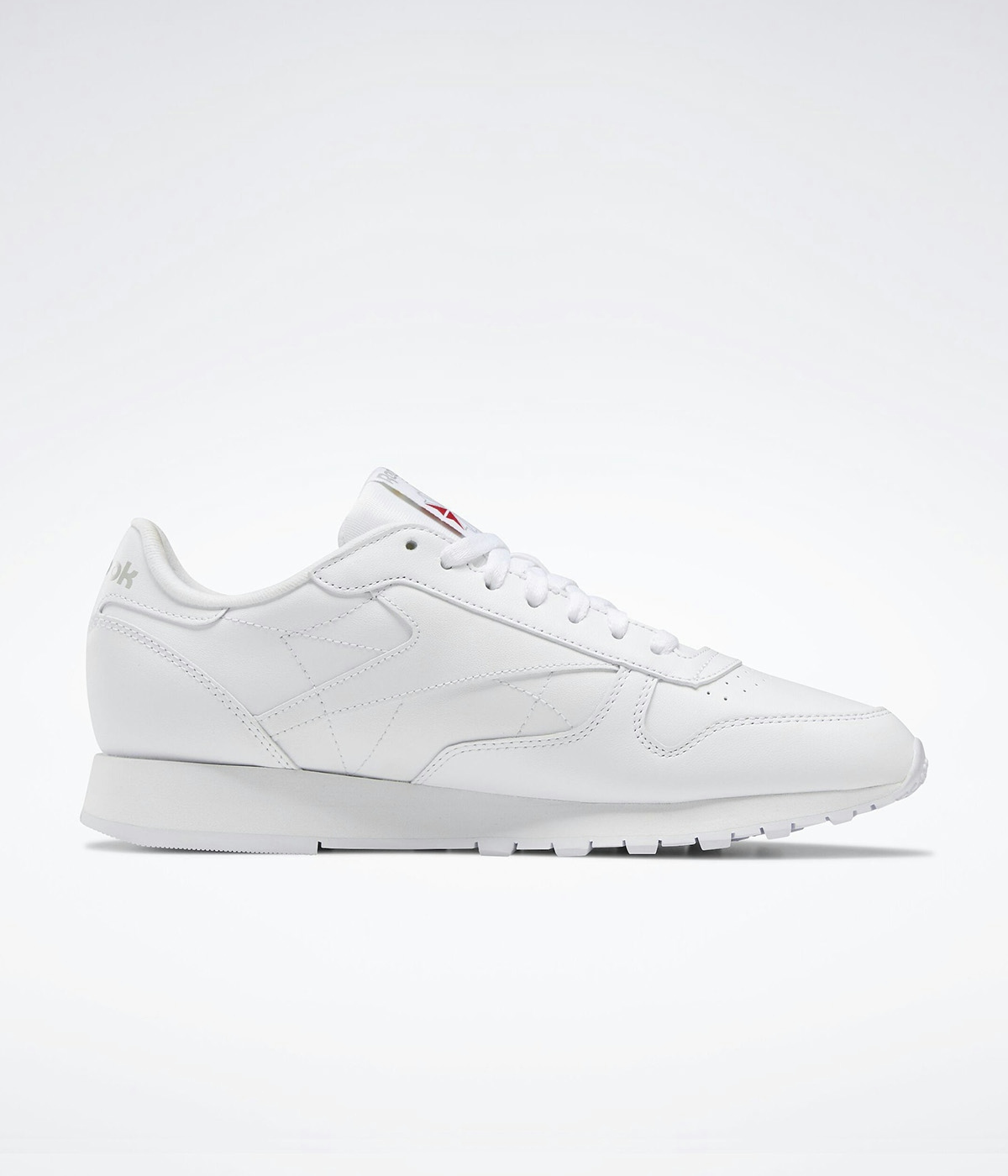 Reebok Skor CLASSIC LEATHER White/White/Grey 4