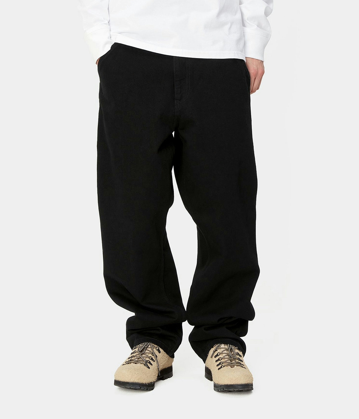 Carhartt Pants Single Knee - Smith Denim Black Rinsed 1