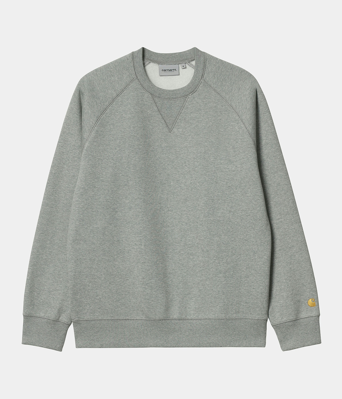 Carhartt Sweater Chase Grey Heather / Gold 4