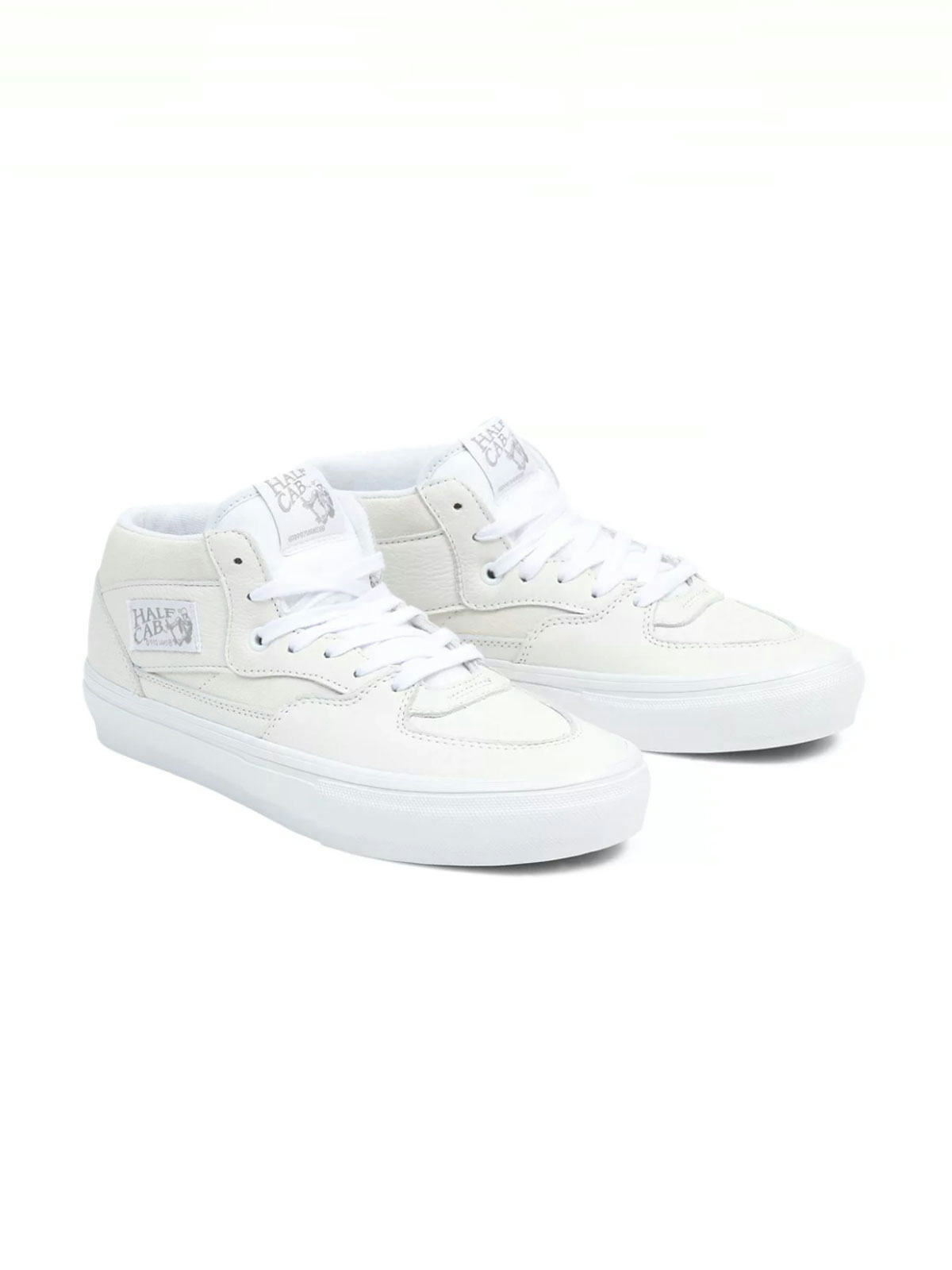 Vans Daz Skate Half Cab Shoes White/White 1