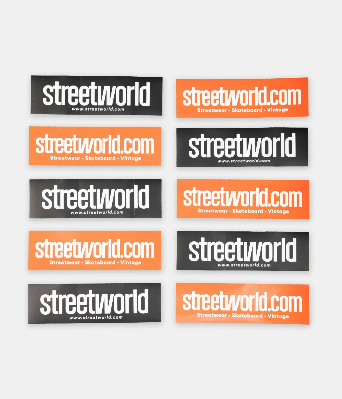 Streetworld Stickers 10-Pack Streetworld Colors Multicolor
