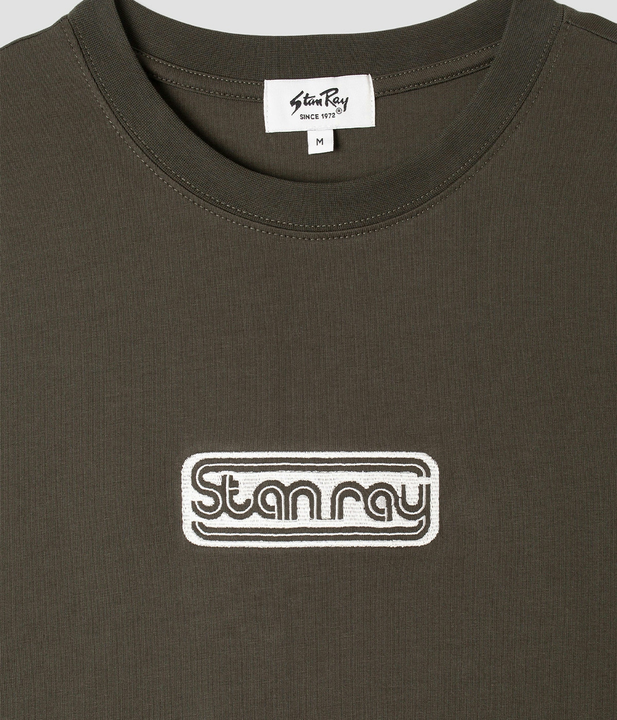 Stan Ray T-shirt Moto Emb Washed Black 3