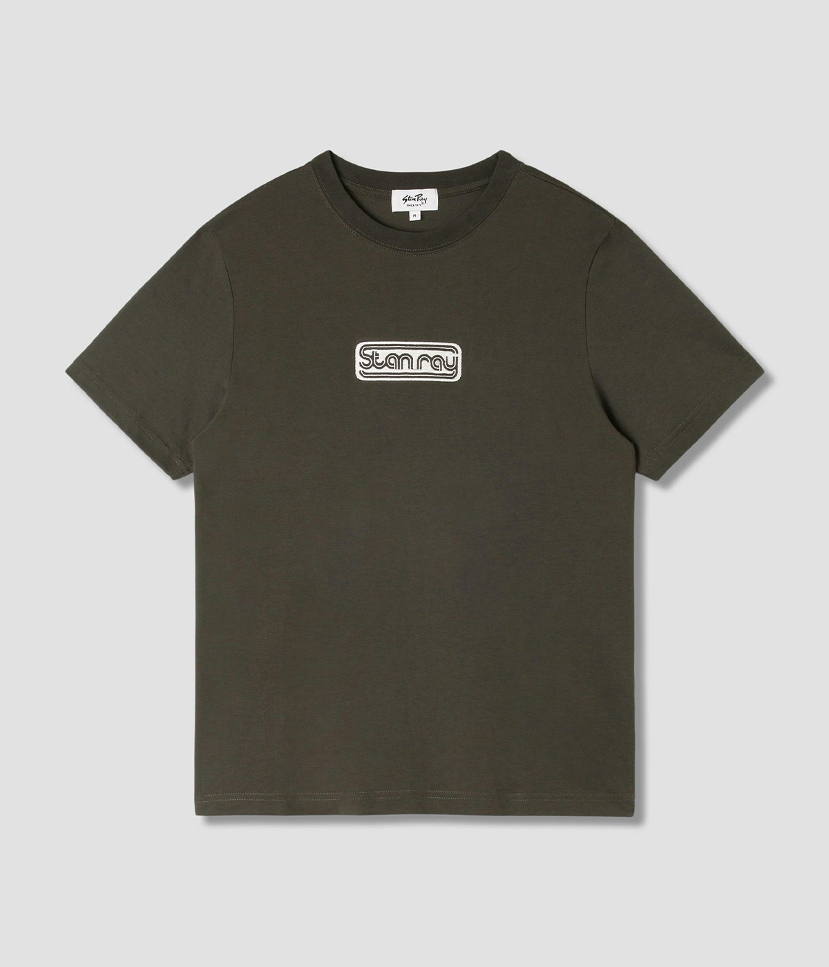 Stan Ray T-shirt Moto Emb Washed Black