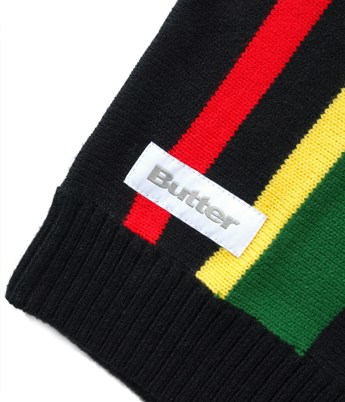 Butter Goods Knit Vest Kingston Black 2