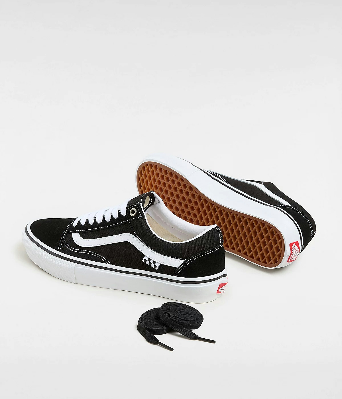 Vans Sko Skate Old Skool Black/White 2