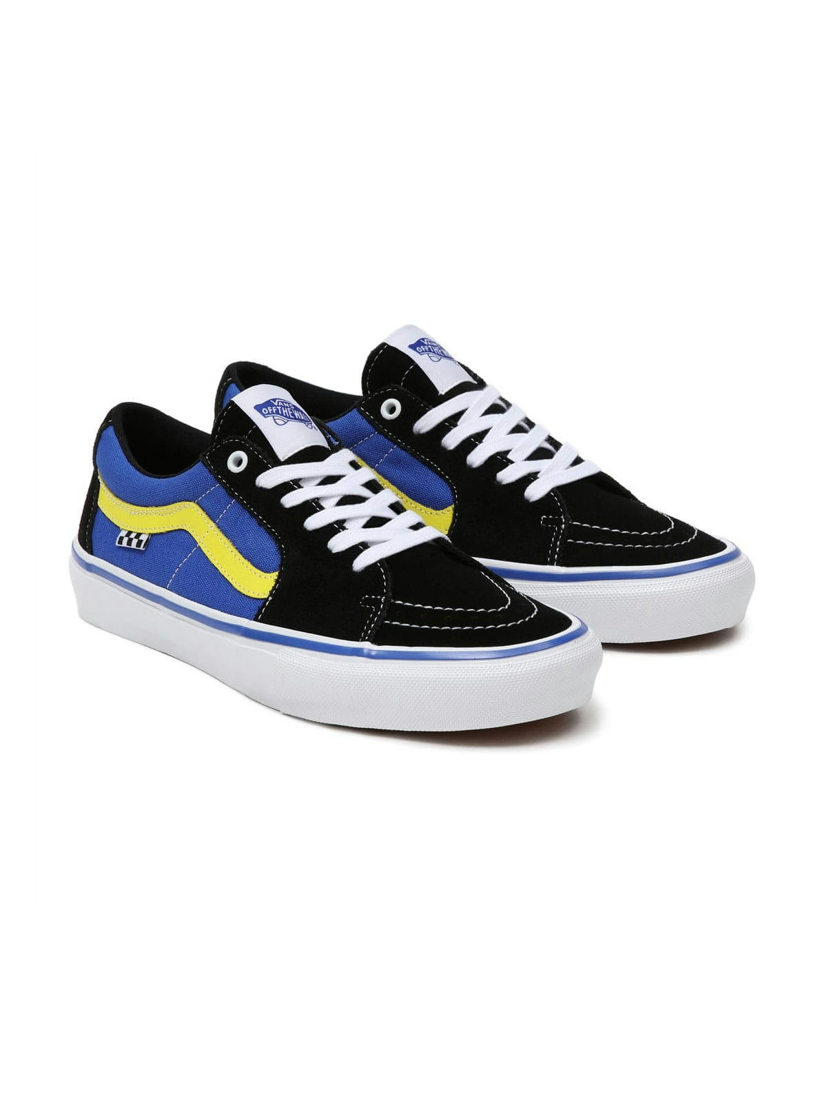 Vans Skate SK8-Low Shoes Black/Dazzling Blue 1