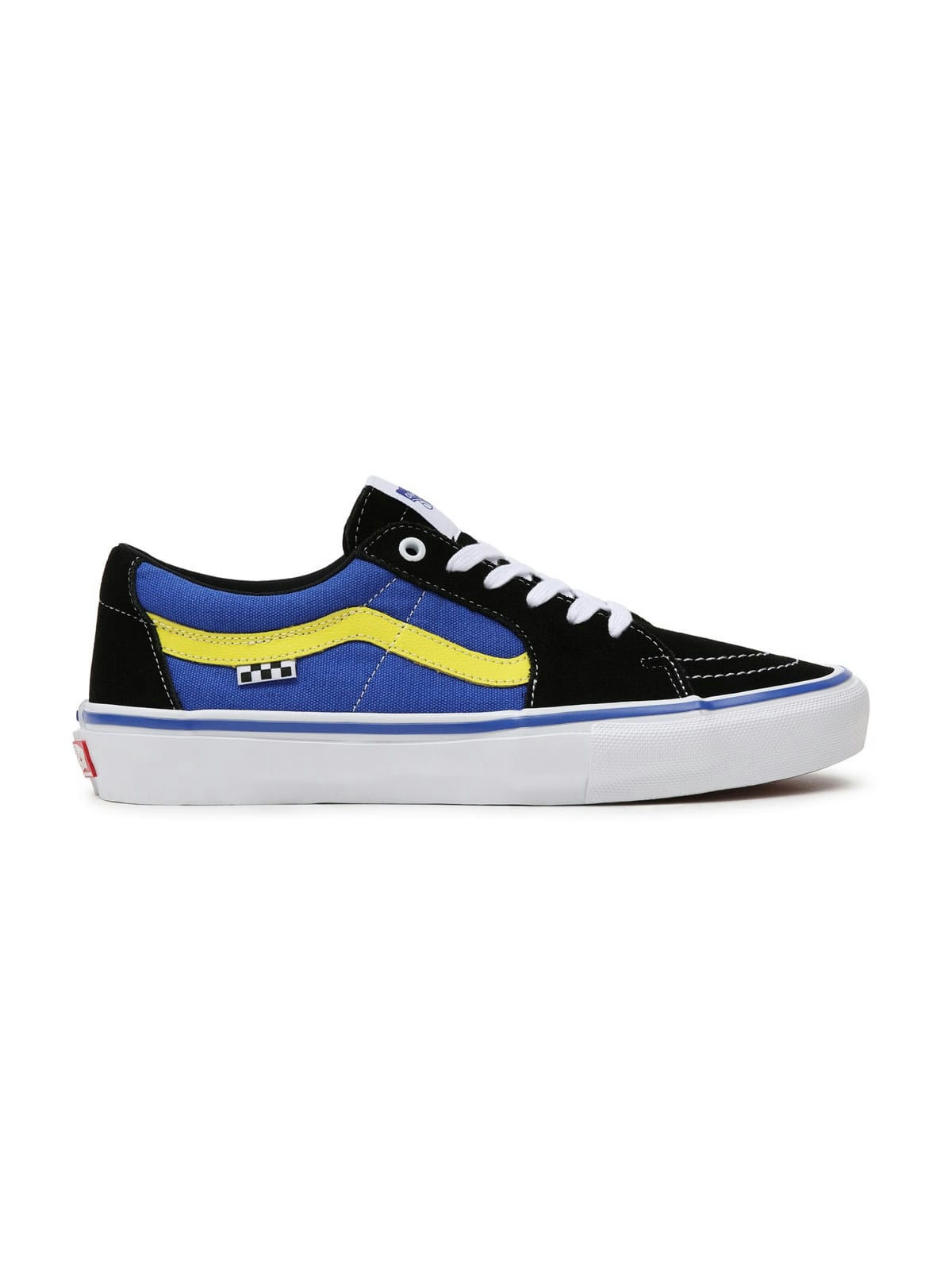 Vans Skate SK8-Low Shoes Black/Dazzling Blue 2
