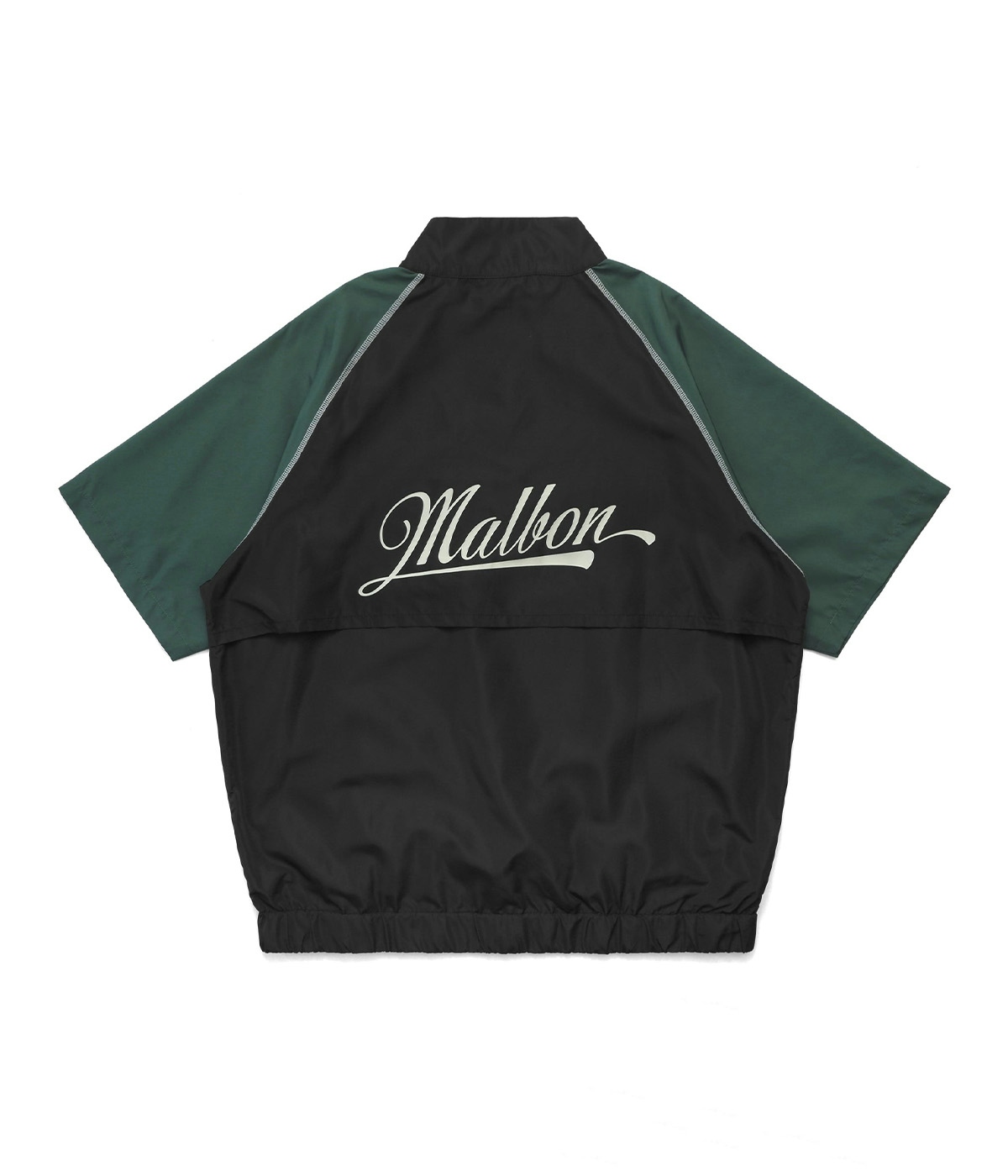 Malbon Golf Vindskjorta Wyatt Bistro Green/Onyx 2