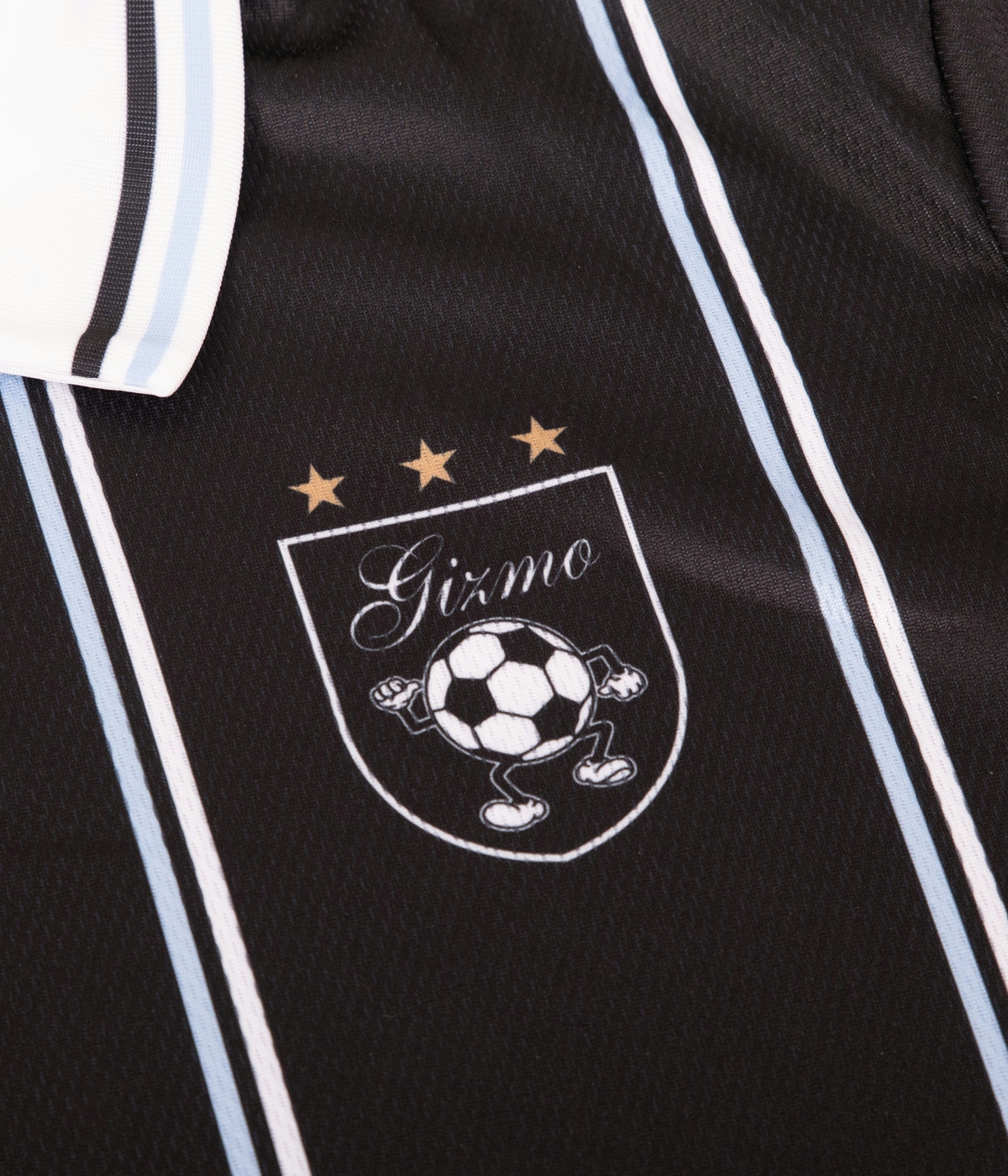 Gizmo Soccer Jersey Gizmo Black 3