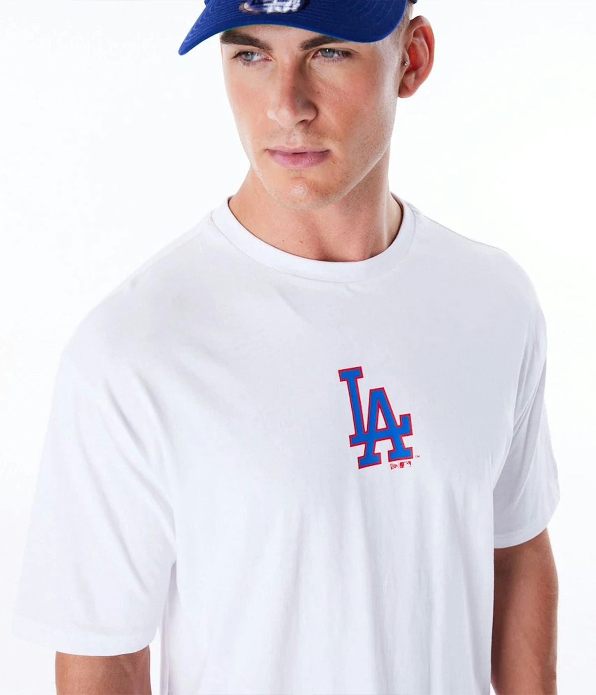 New Era T-shirt Mlb World Series Os Los Angeles Dodgers White 3