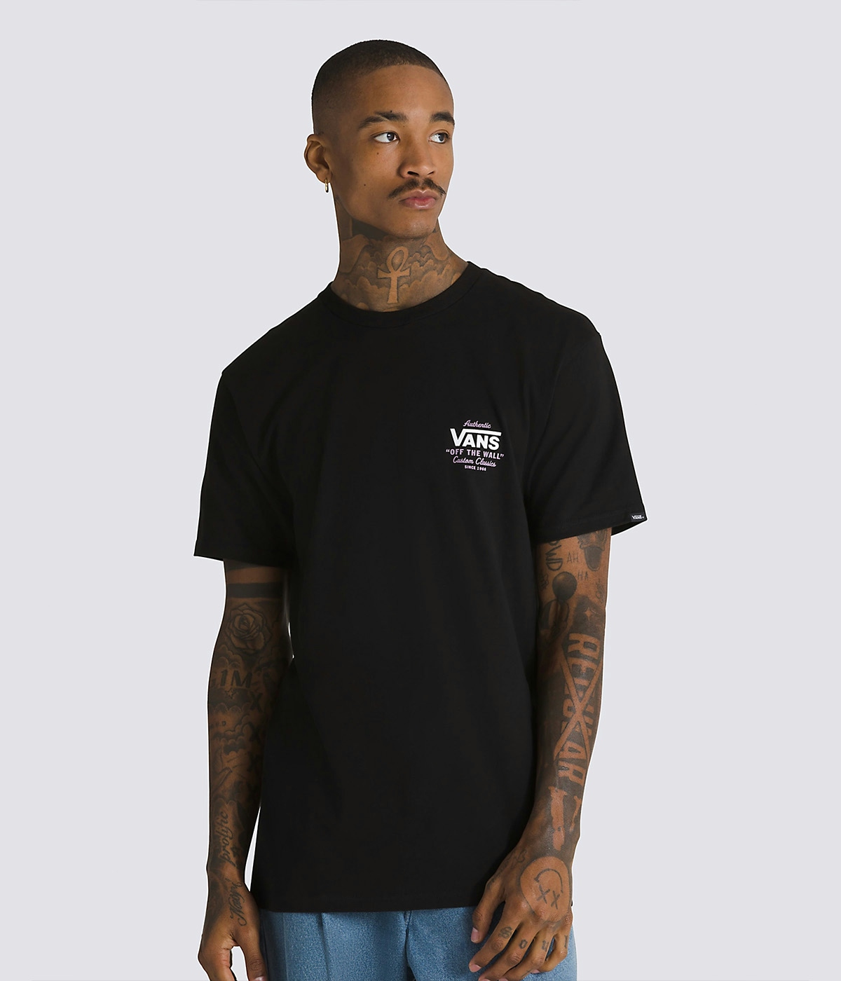 Vans T-Shirt Mn Holder St Classic Black/Lavendel 2