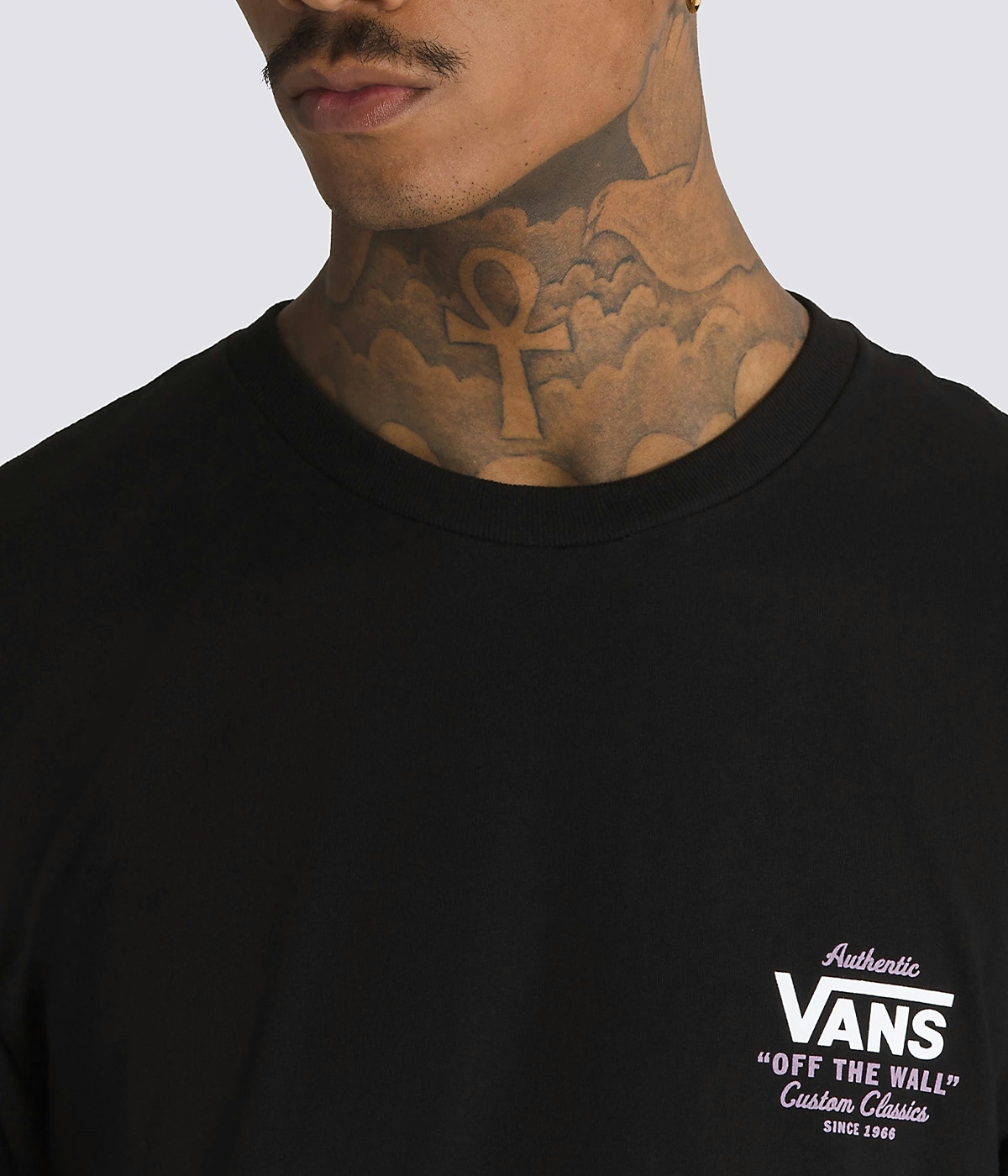 Vans T-Shirt Mn Holder St Classic Black/Lavendel 4