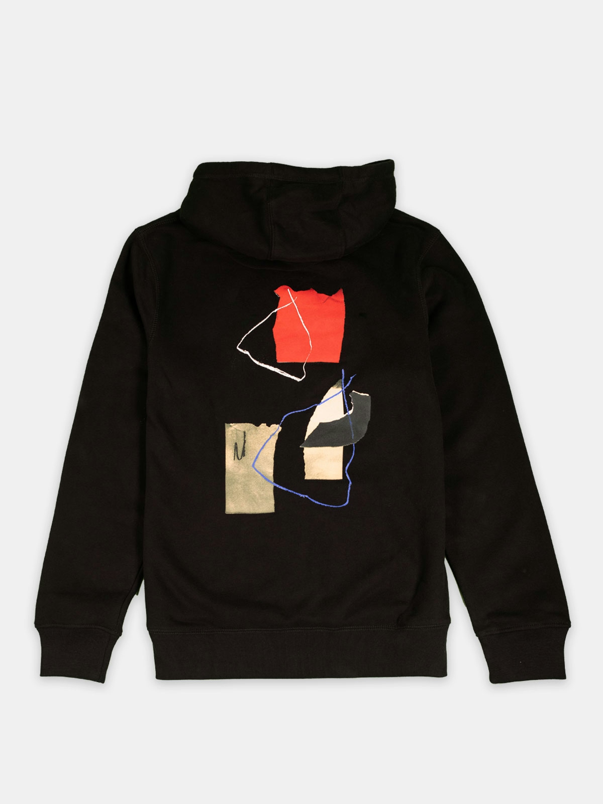 Poetic Collective Hoodie Collage Black 2