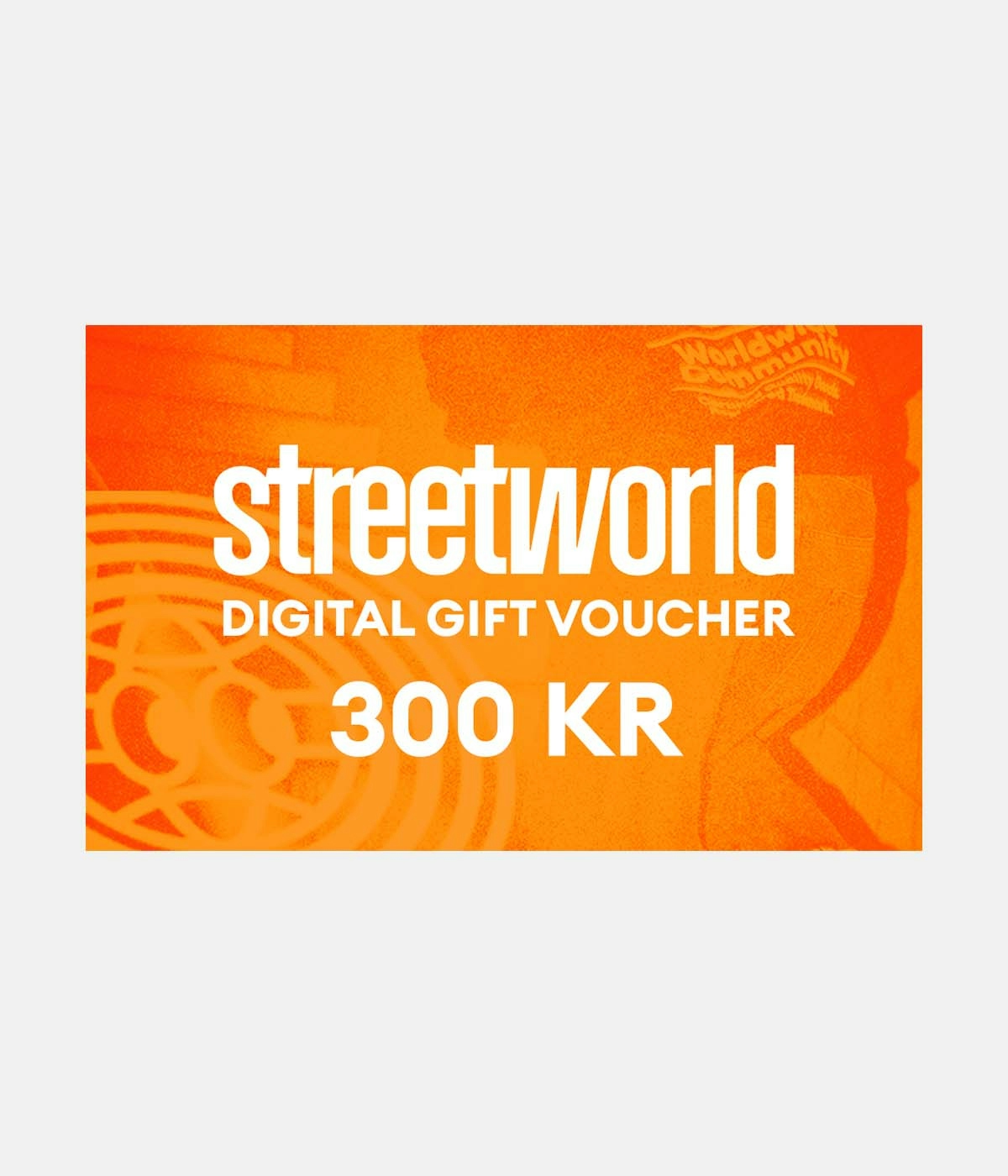 Streetworld Gift Voucher 300 kr Multicolor