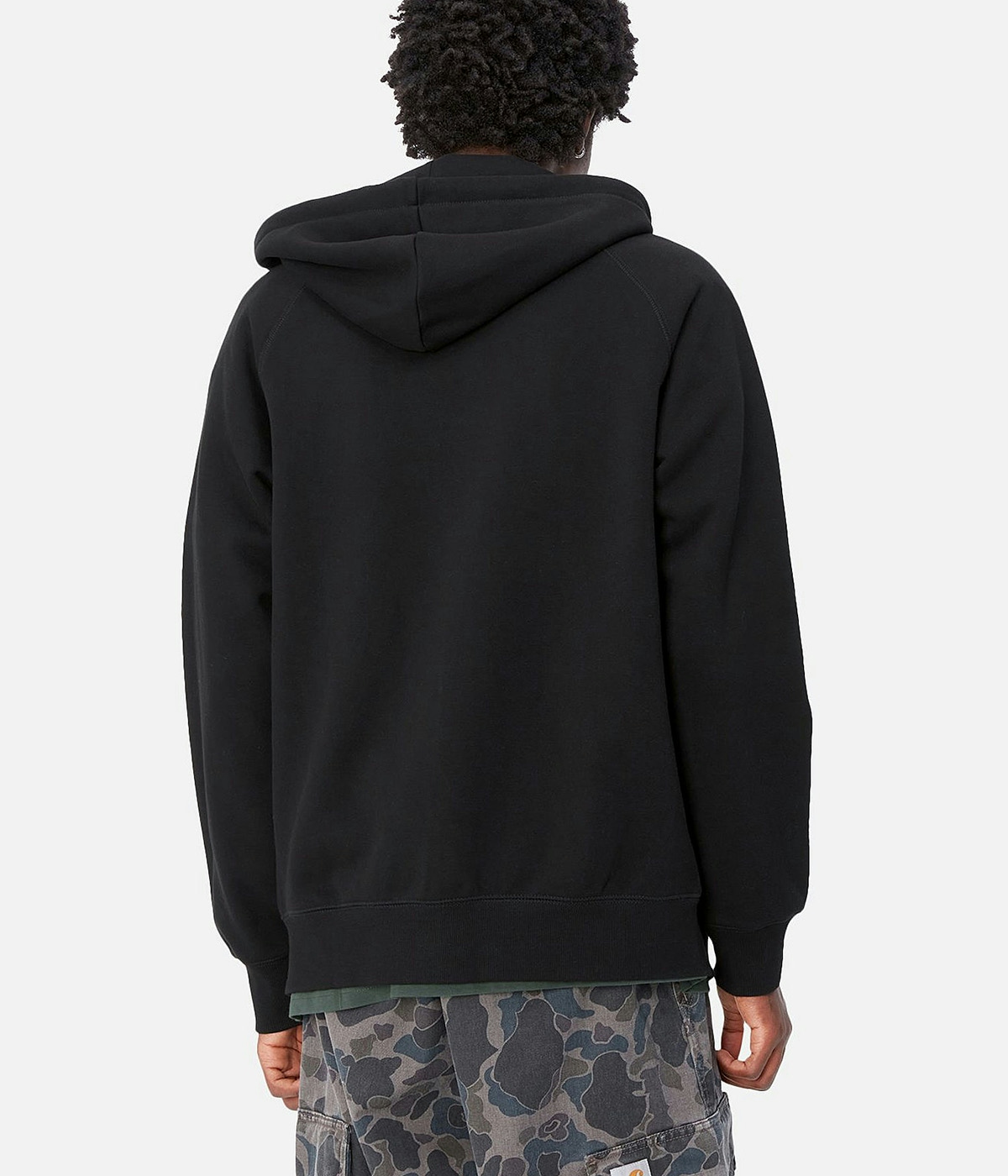 Carhartt Zip Hoodie Chase Black / Gold 2