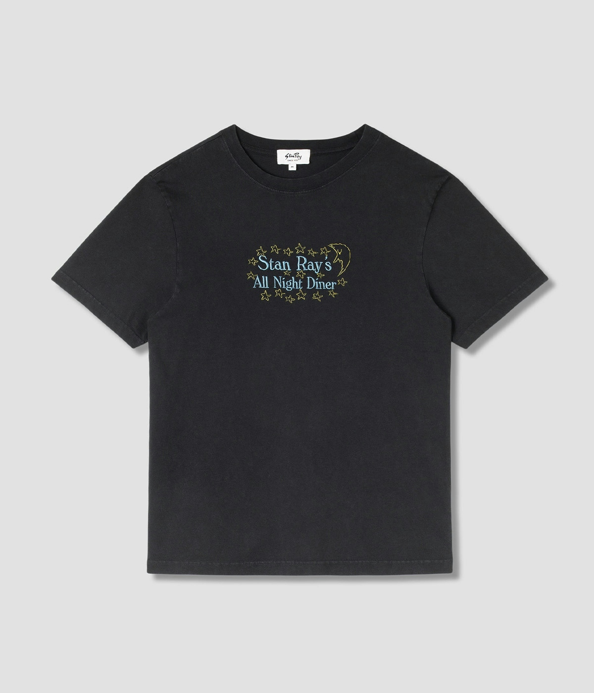 Stan Ray T-shirt Diner Washed Black 1