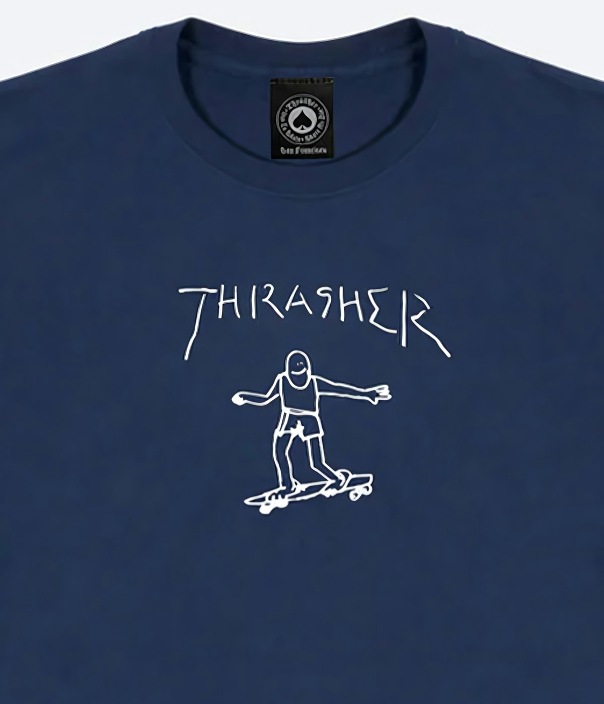 Thrasher T-shirt Gonz Navy/White 2