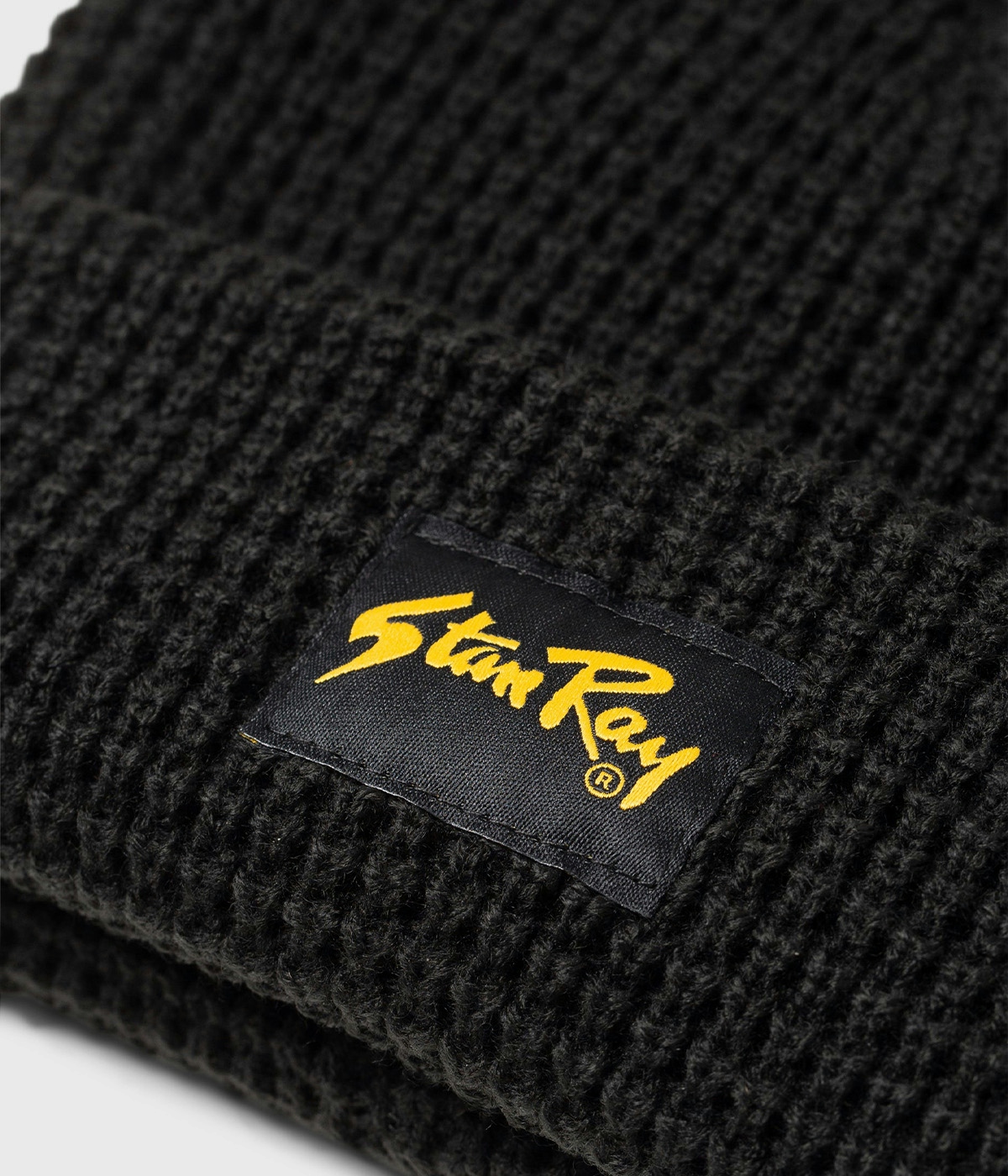 Stan Ray Beanie Waffle Black 2