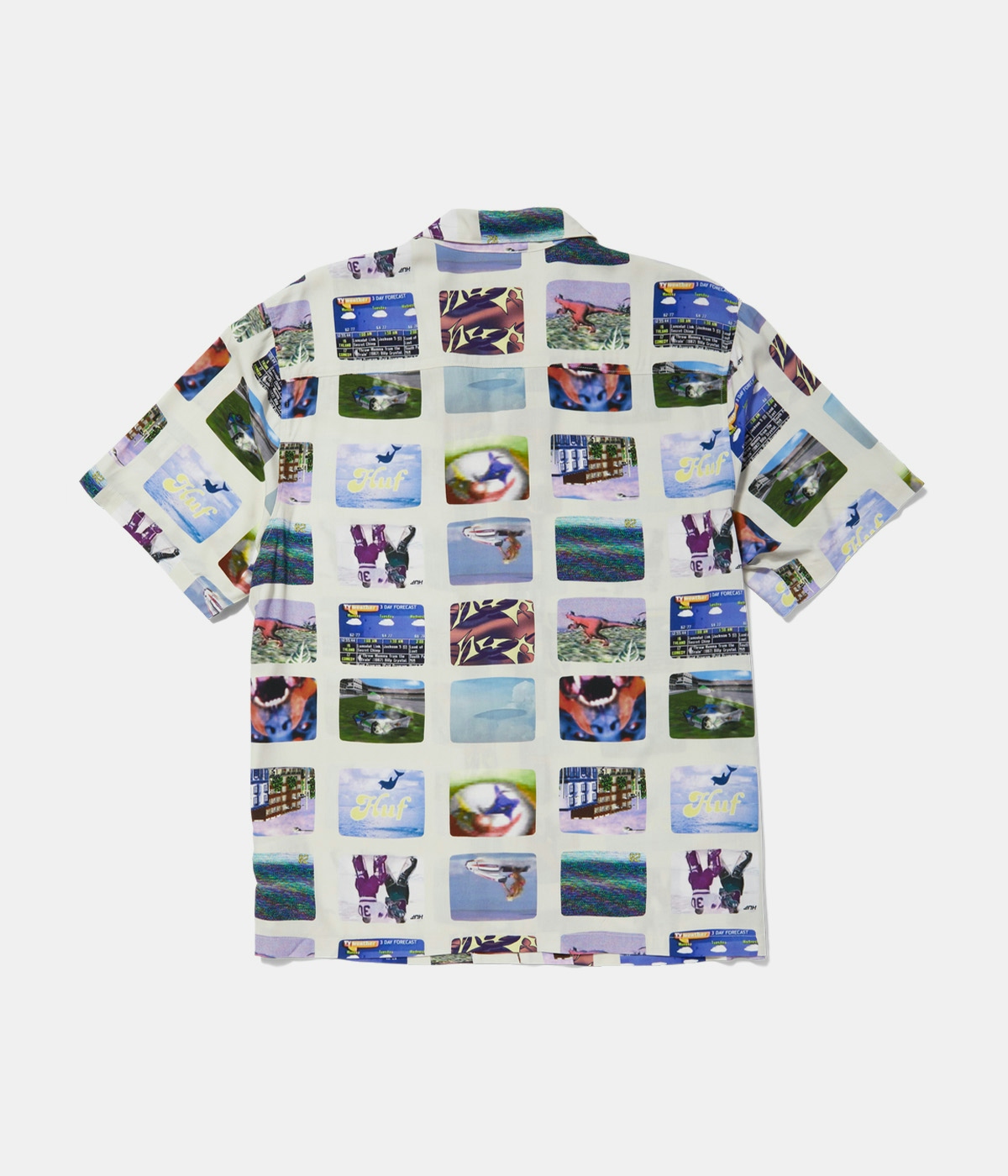 HUF Skjorta 500 Channels S/S Resort Multicolor 3