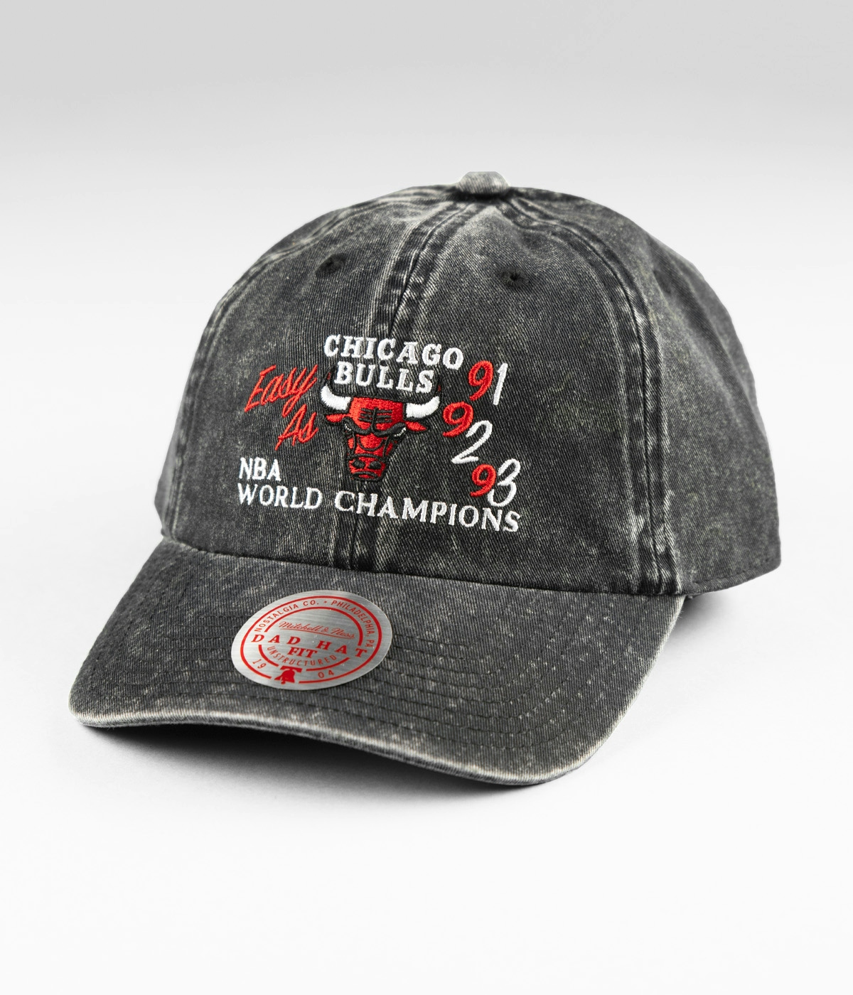 Mitchell & Ness Stone Washed Champions - Chicago Bulls Cap Black 1