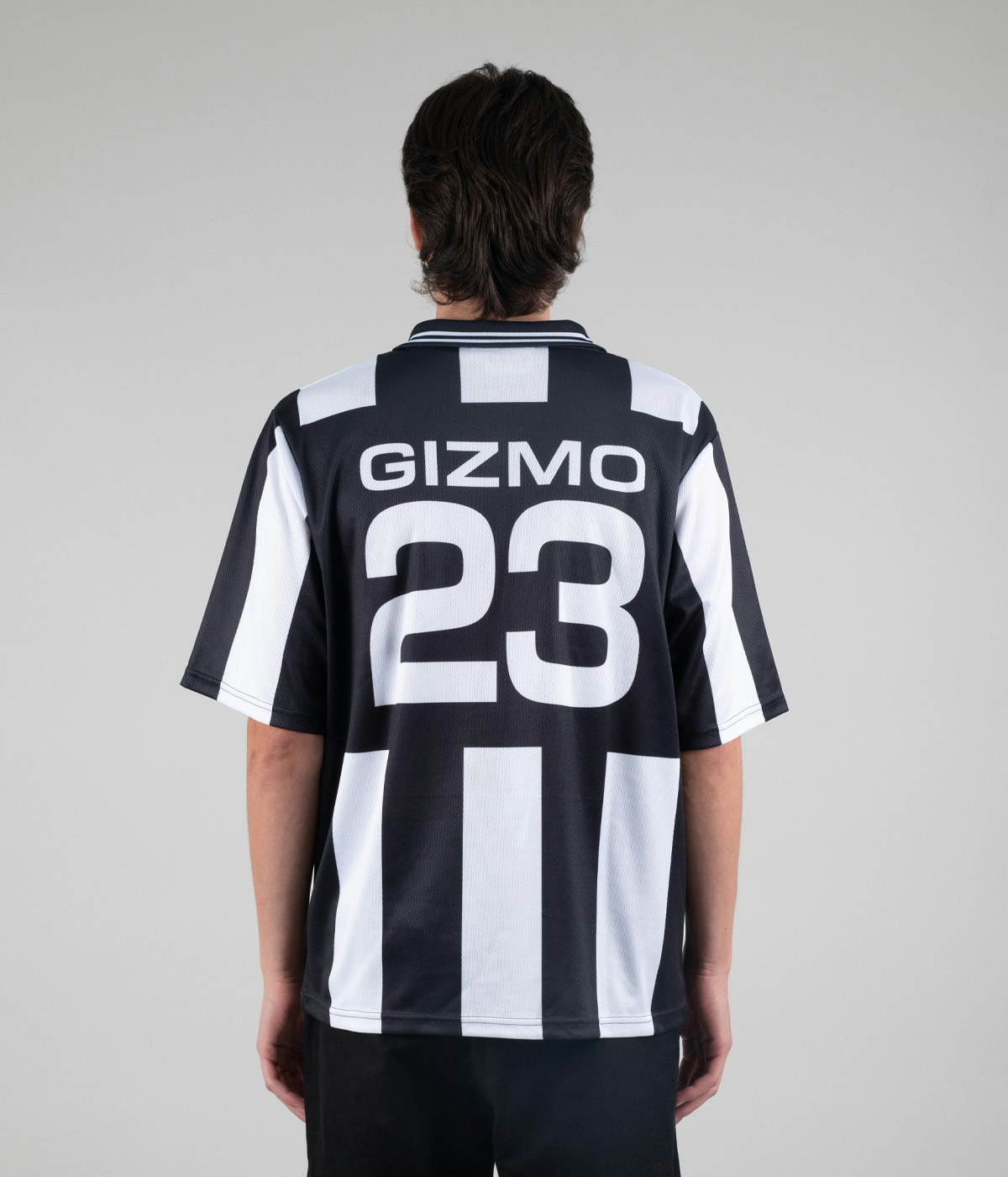 Gizmo Gizmo Soccer Jersey Striped Black 4