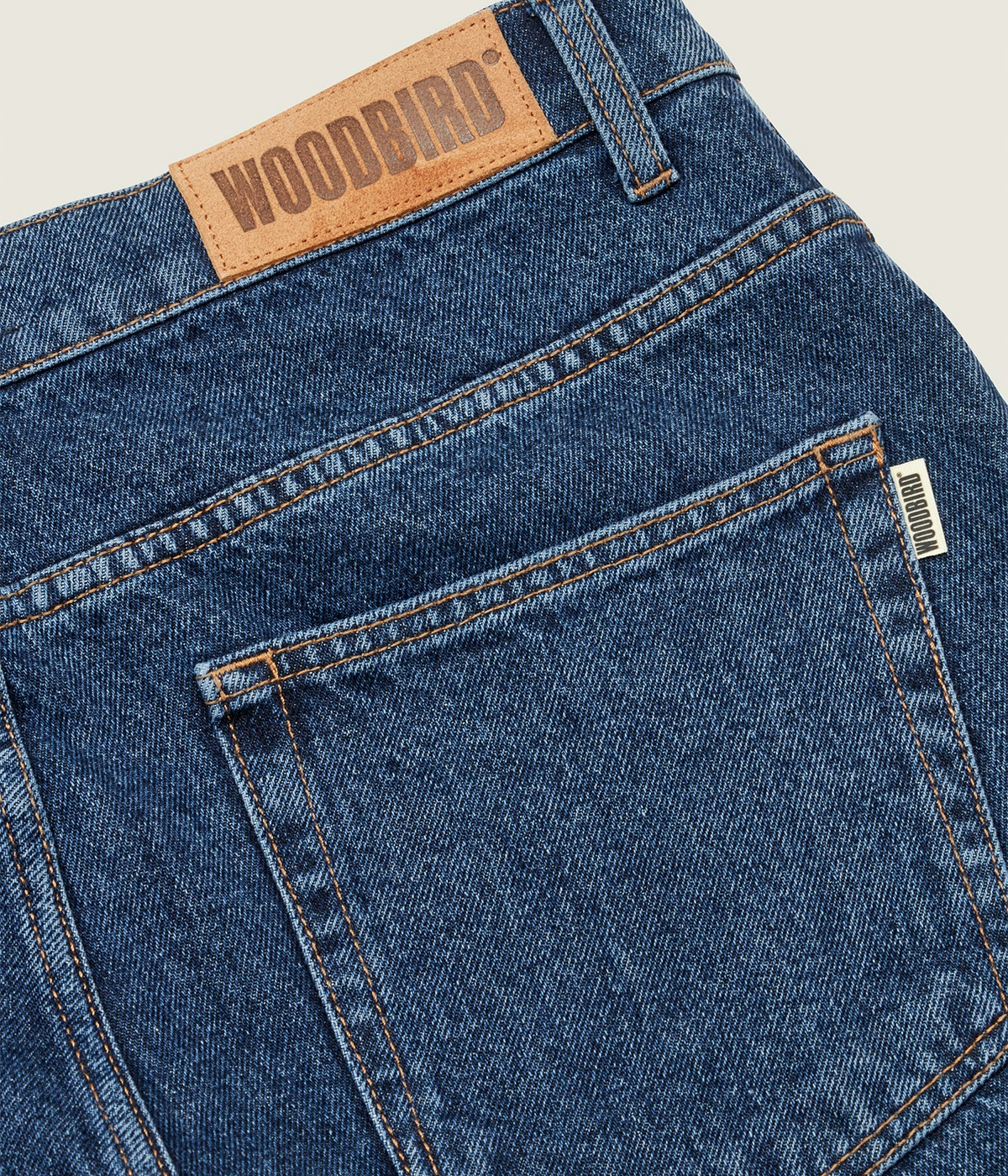 Woodbird Jeans Leroy 90s Rinse 90s Blue 3