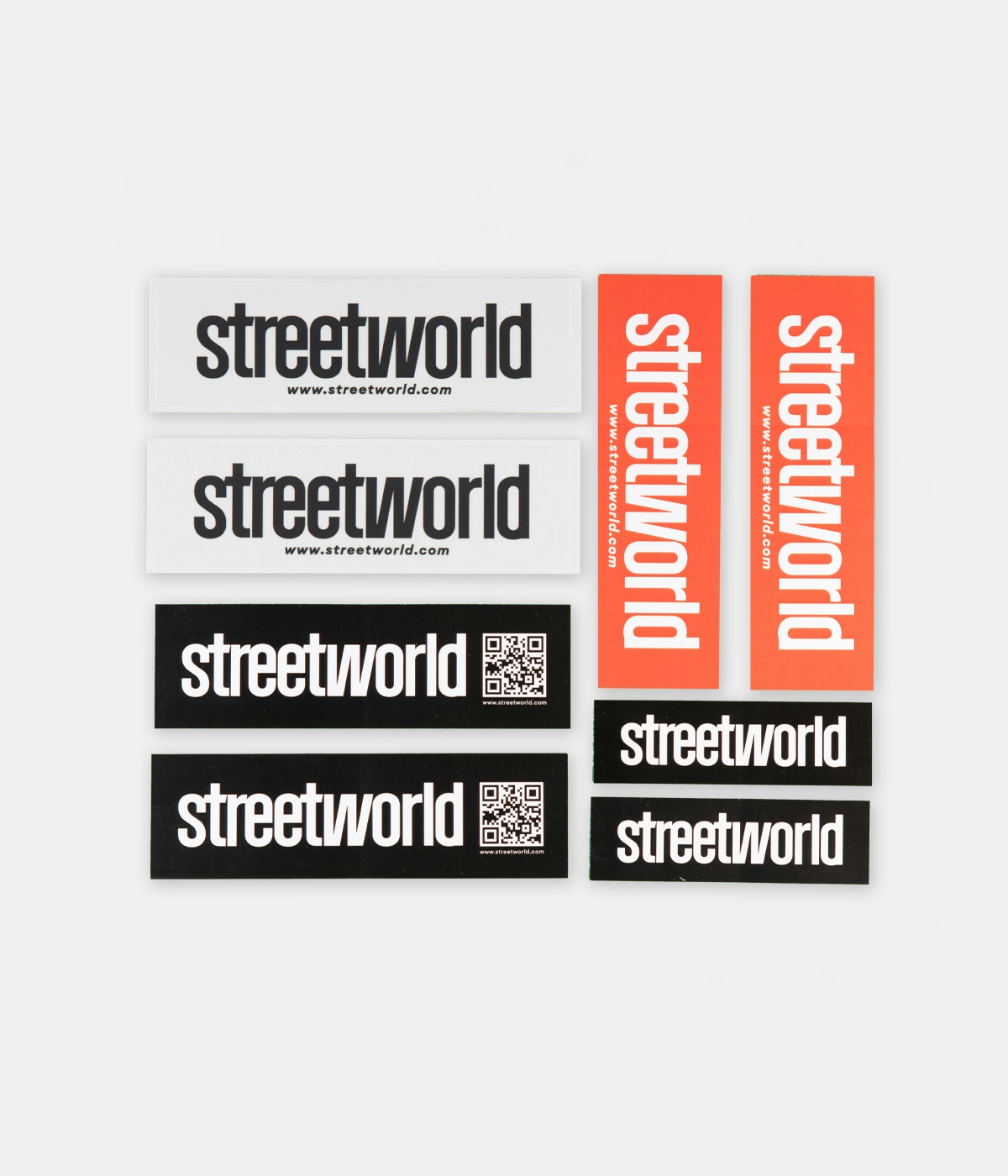 Klistermärken Streetworld - Logo Mix 8-pack