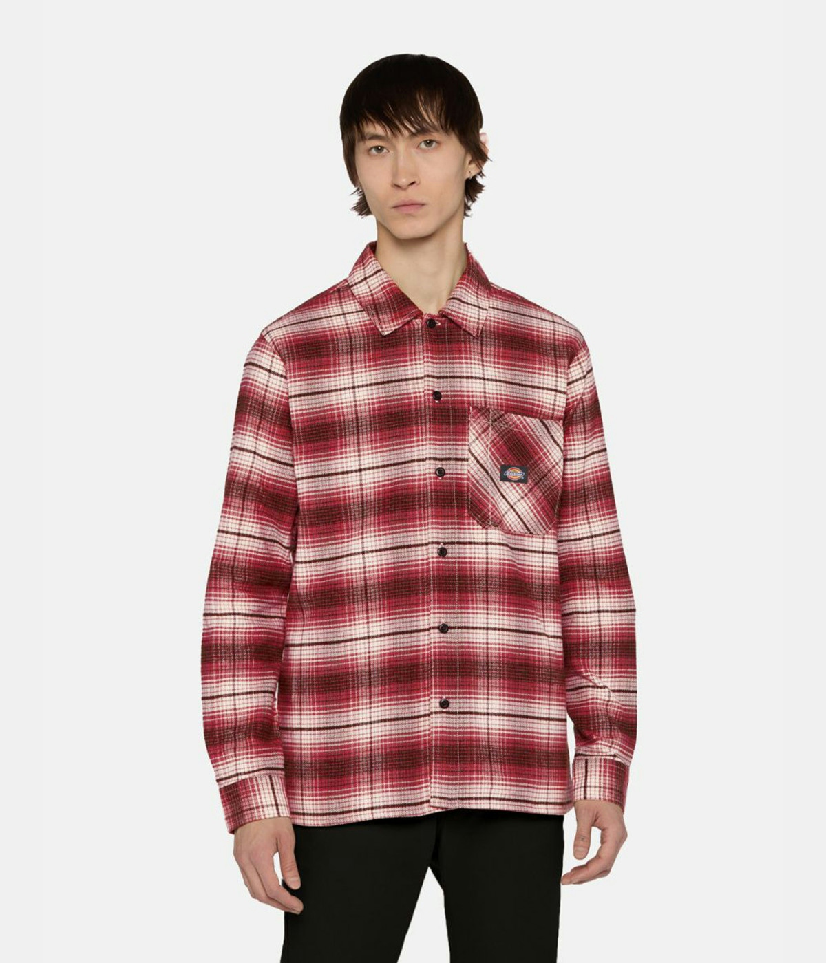 Dickies Shirt Forest Check Red Ochre 1