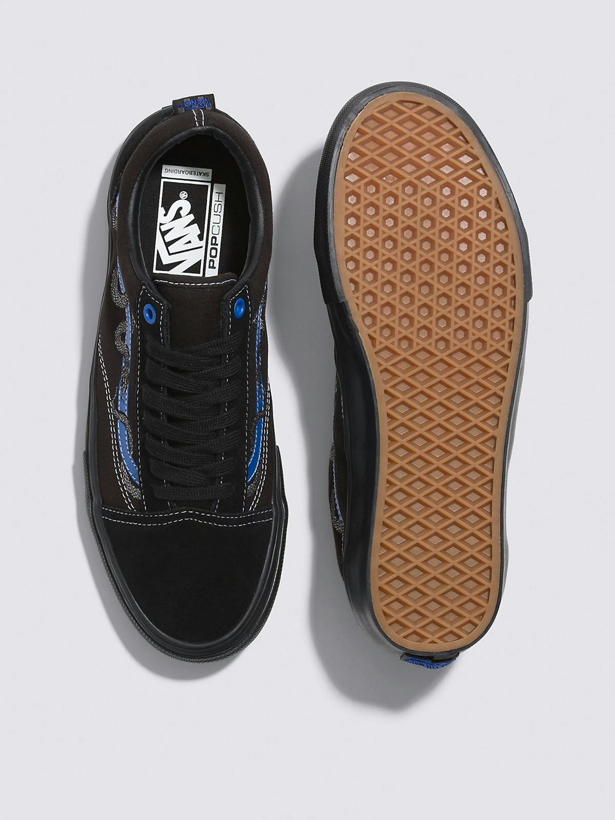 Vans Sko Skate Old Skool Breana Geering Blue/Black 2