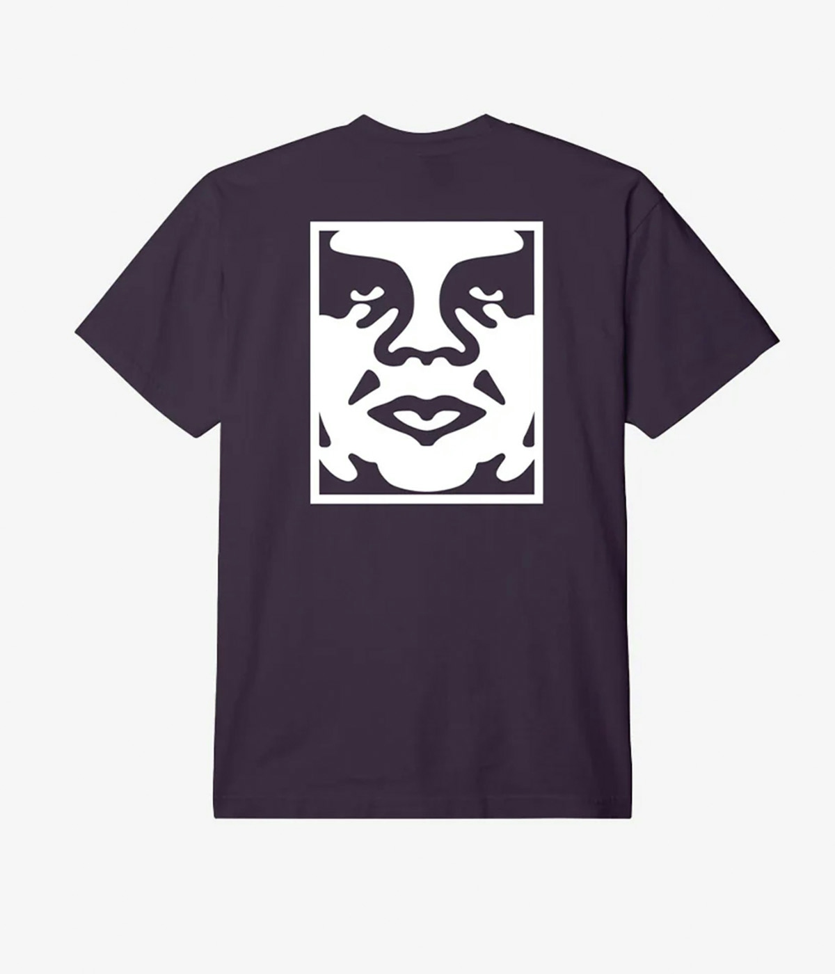 Obey T-shirt Bold Icon Heavyweight Plum Perfect 1